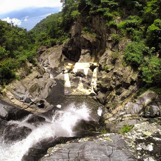 Impassable waterfall deep in the Paluma Range National Park