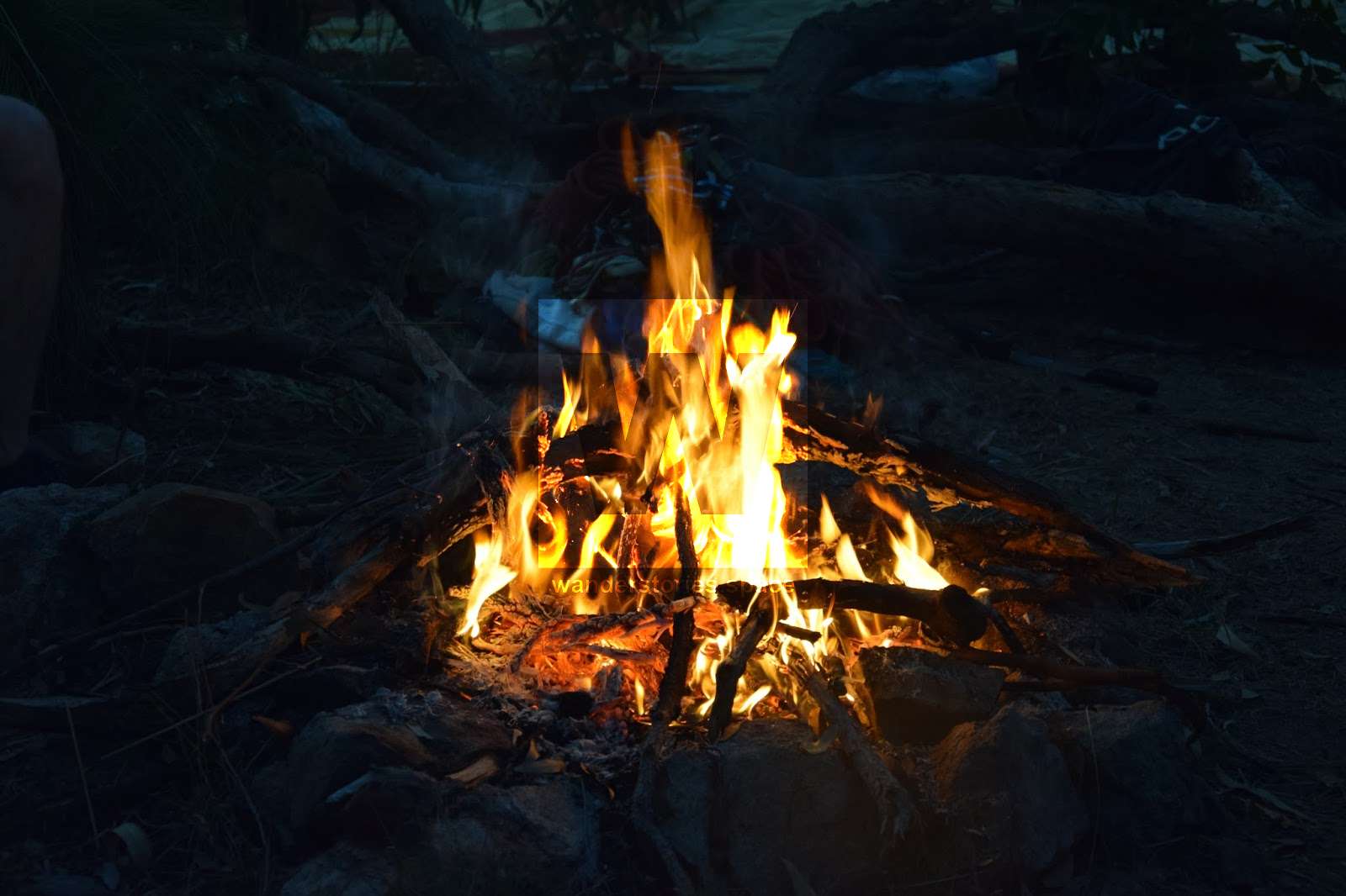 Campfire at Frederick Peak