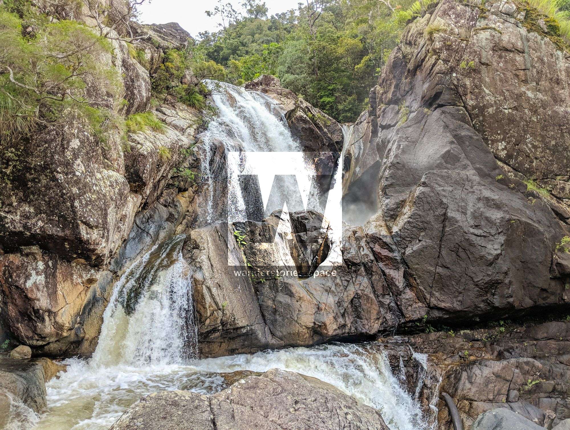 Crystal Creek waterfalls