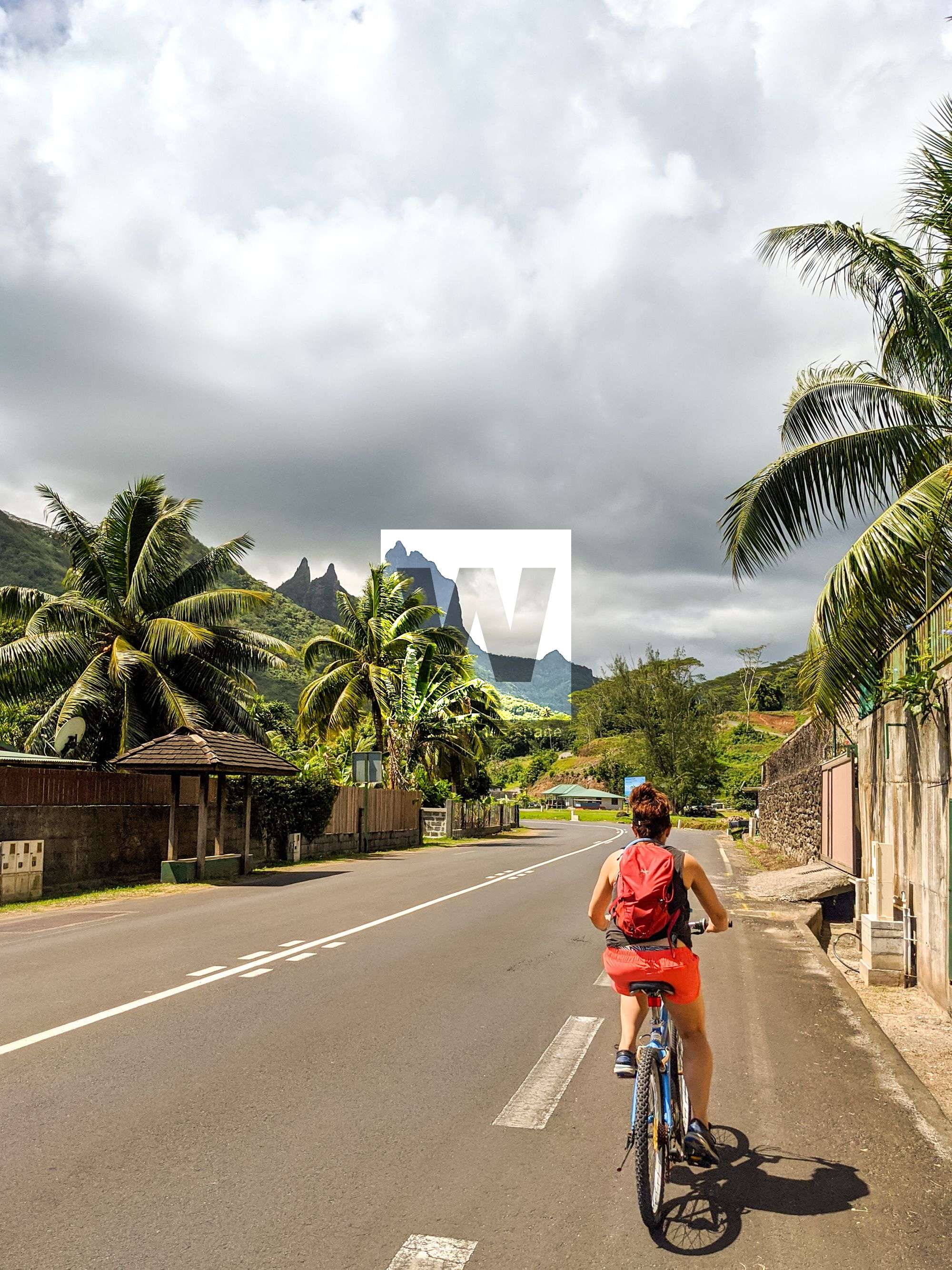 cycling moorea french polynesia