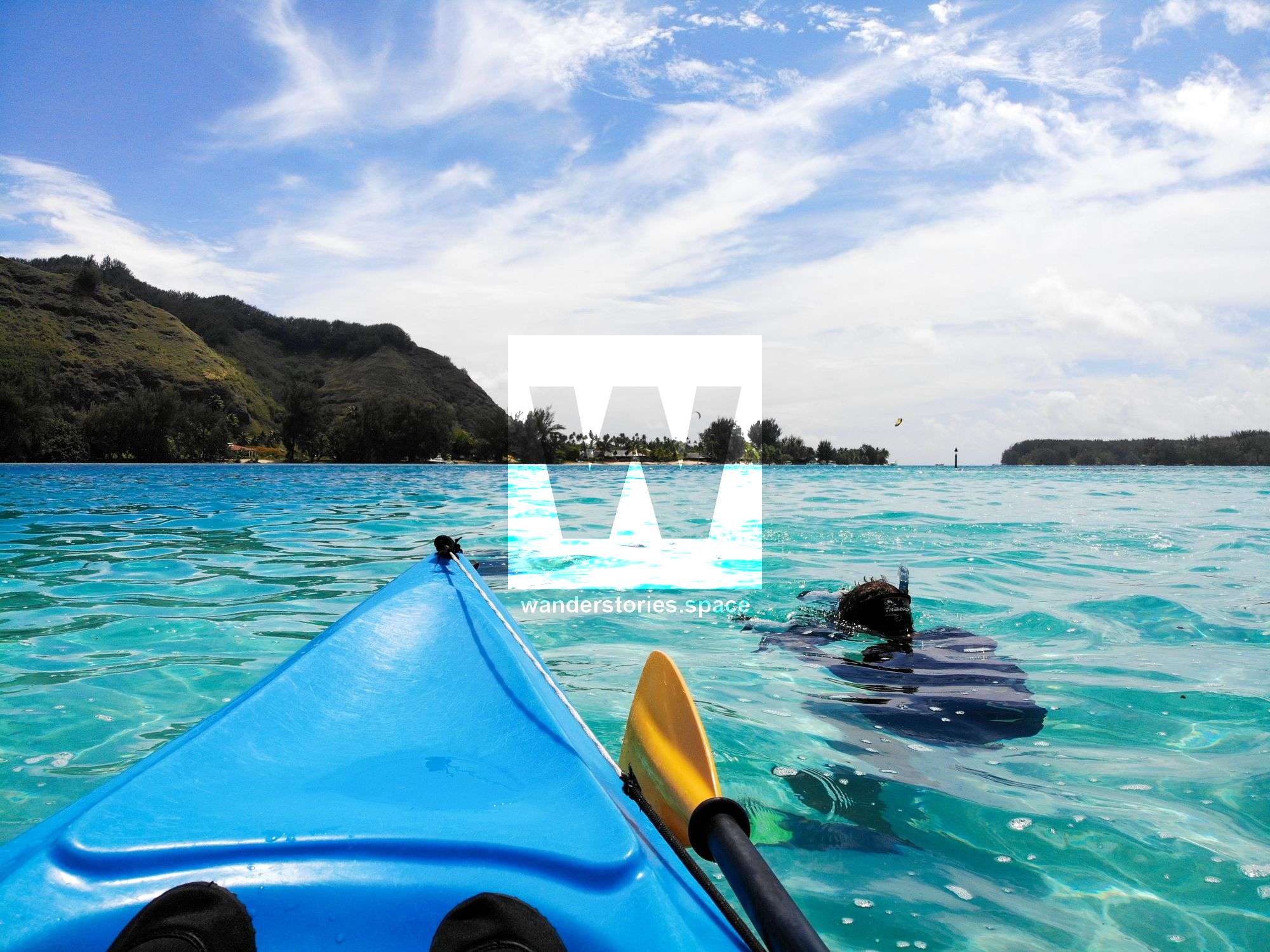 kayaking moorea french polynesia