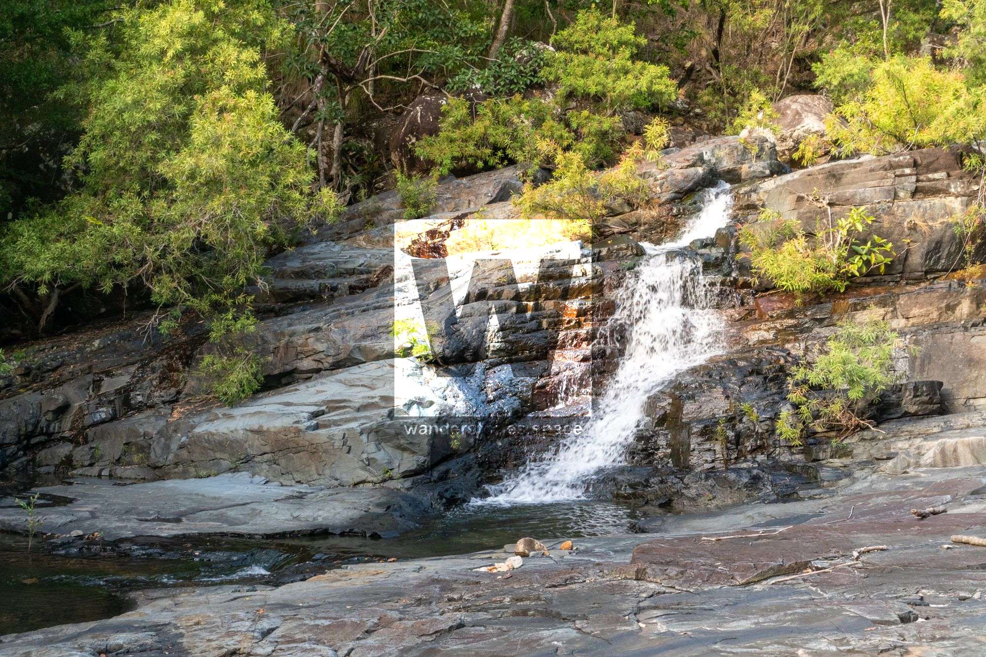 north creek slab falls