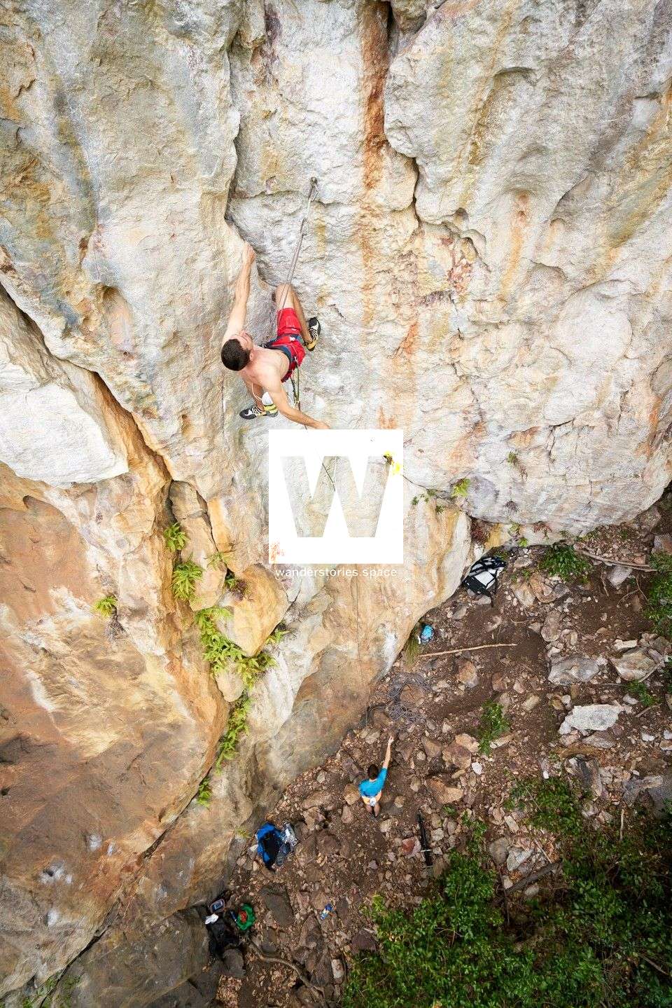 Chris Beric rock climbing frederick peak