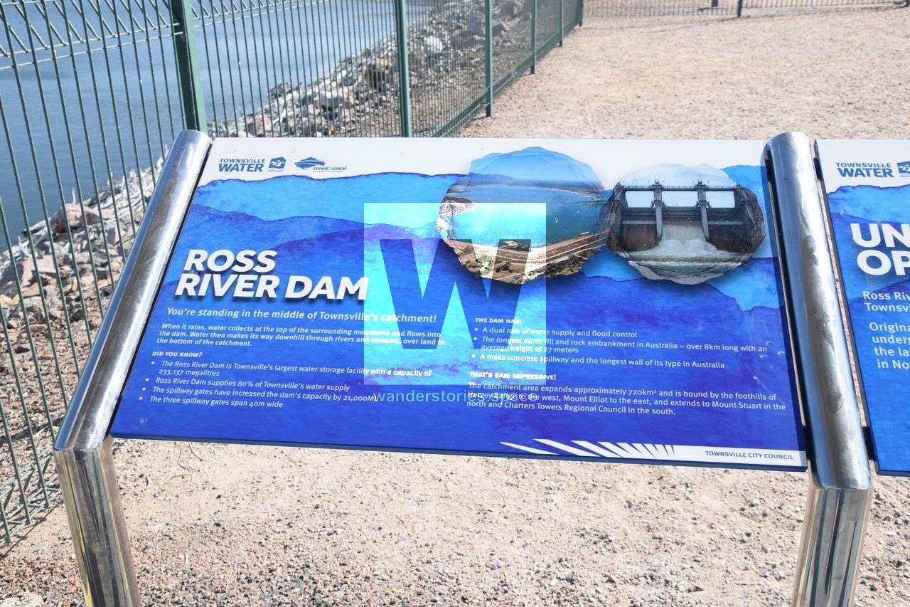 sign ross river dam