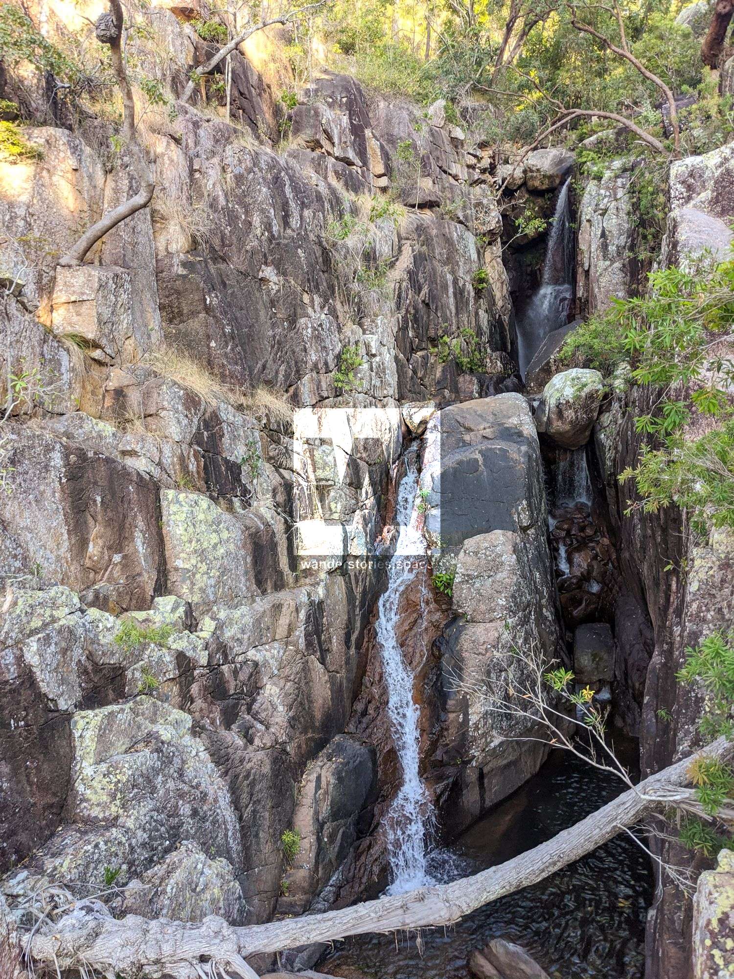 double gorge creek upper falls