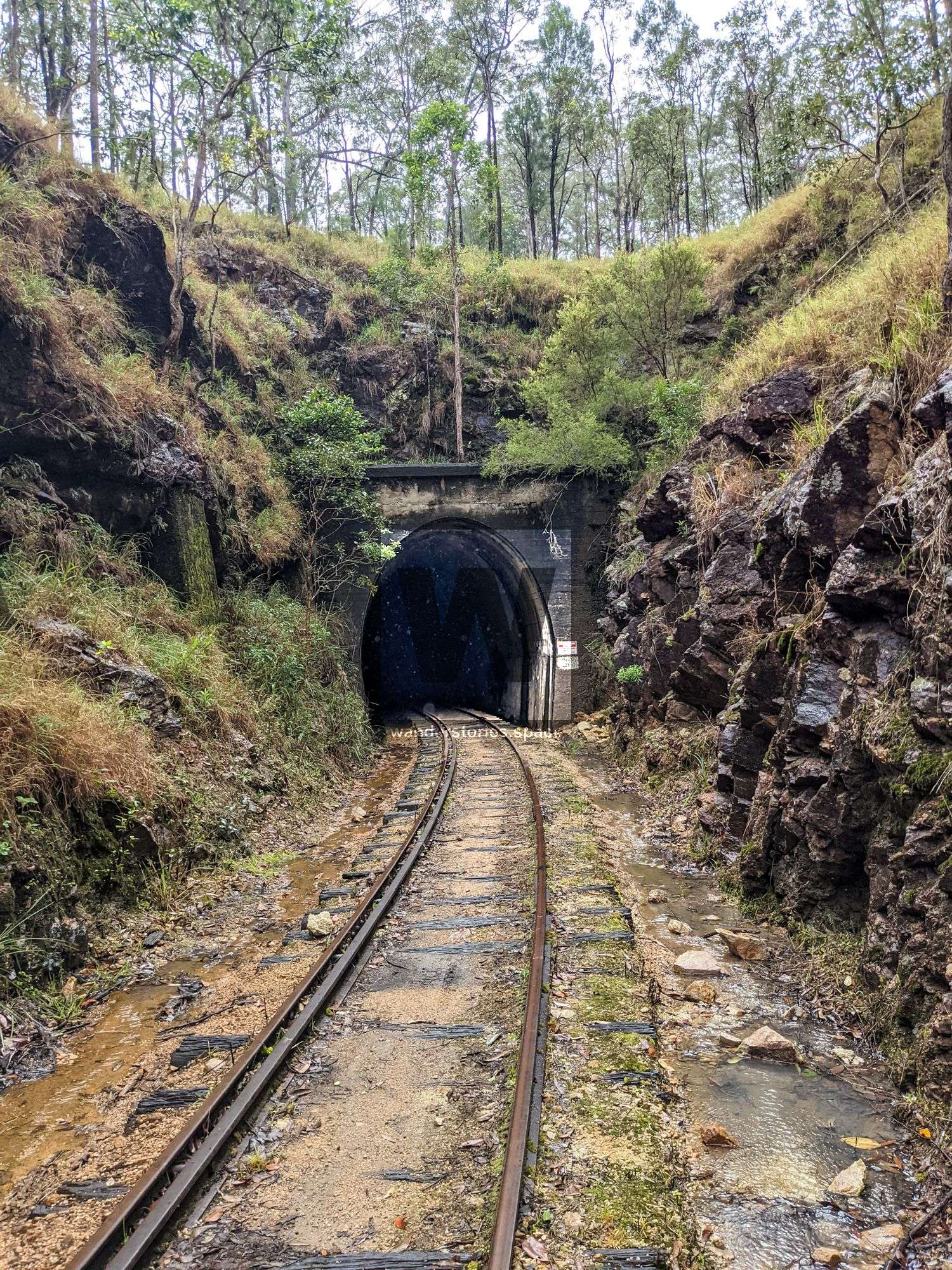 herberton rail line tunnels