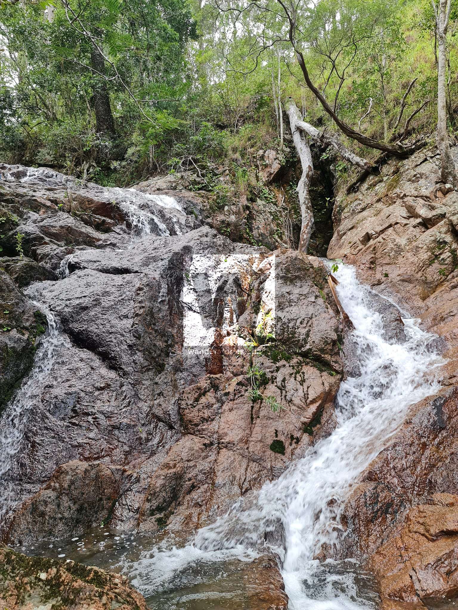 bluewater creek gorge waterfall