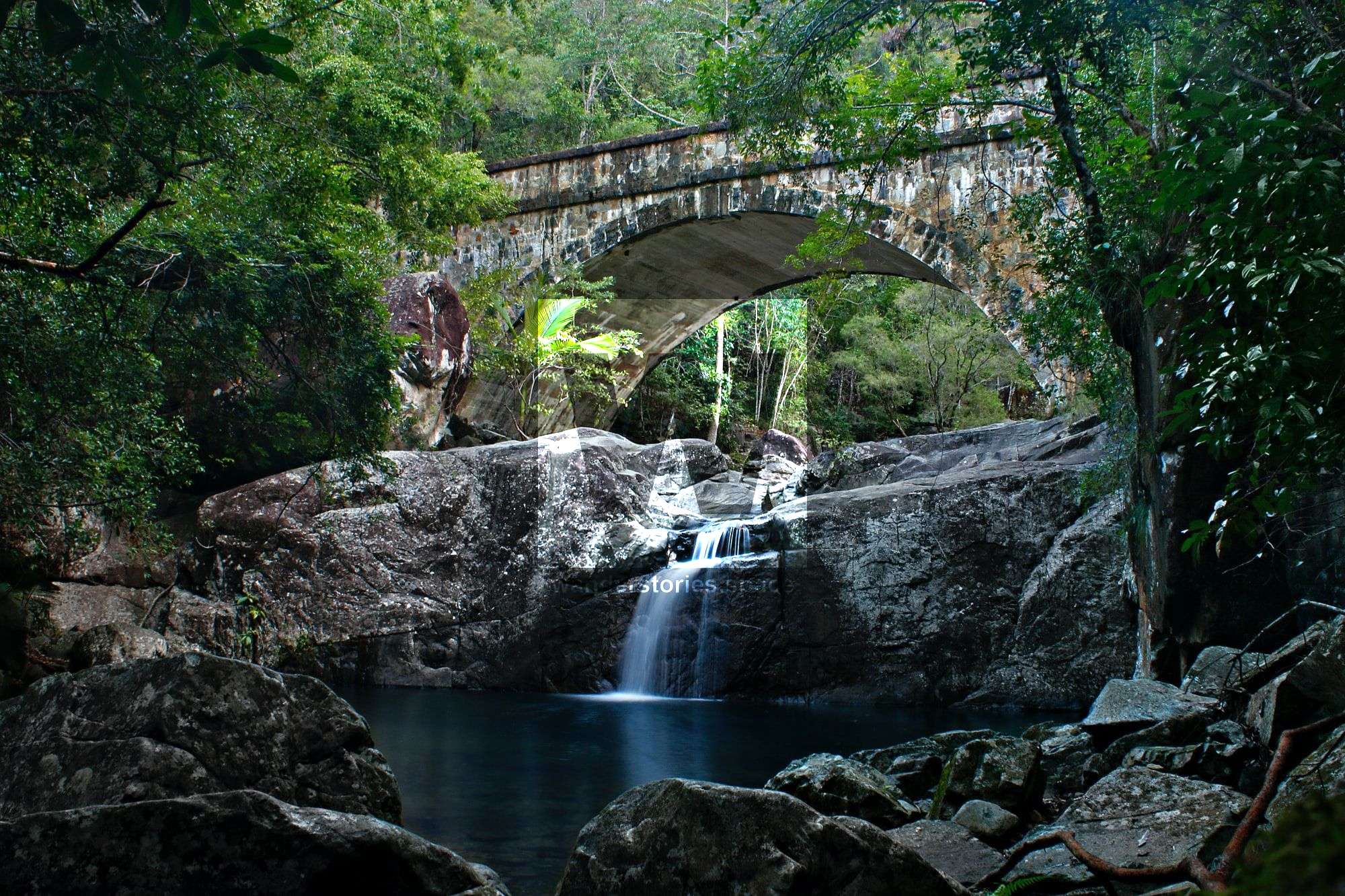 Little Crystal Creek Bridge and Swimming Area